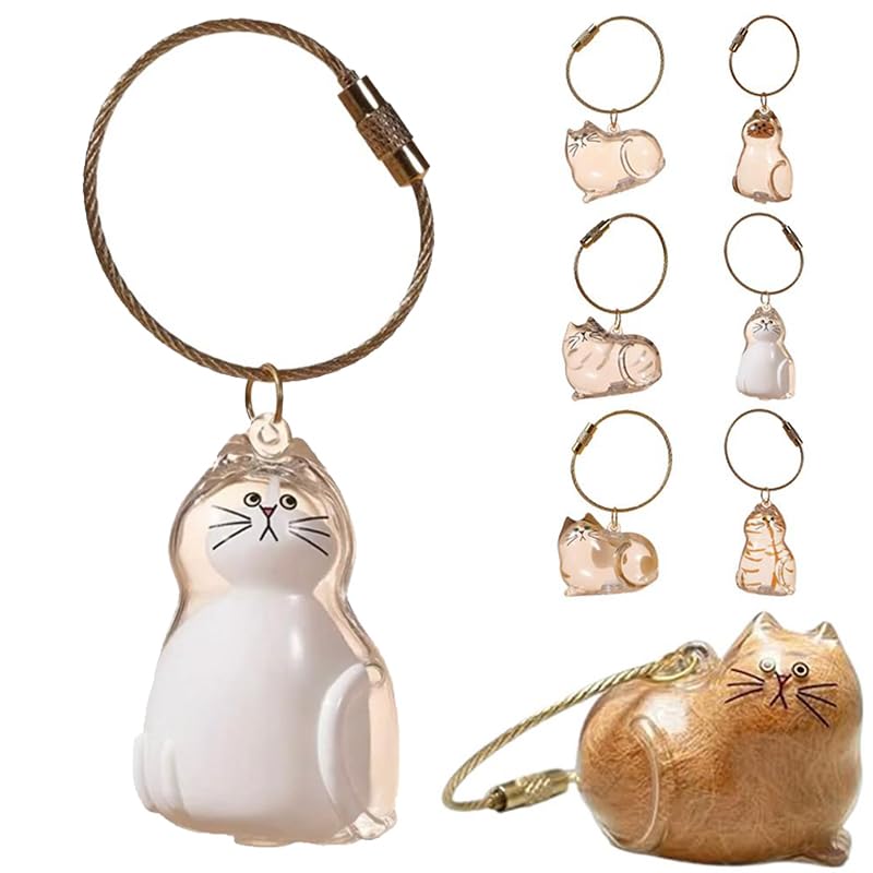 Qpets® Cat Fur Storage Bottle Keychain Qpets® Cat Fur Storage Bottle Keychain
